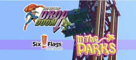 Lex Luthor Drop of Doom Opens at Magic Mountain frontpagepic