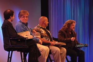 Tim O'Day, Greg Ehrbar, and Russell Brower