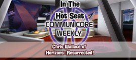 In The Hot Seat – Horizons: Resurrected’s Chris Wallace frontpagepic_CommunicoreWeekly10-18-12
