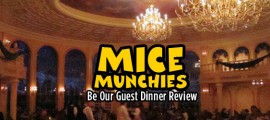 Walt Disney World Be Our Guest Restaurant Dinner Review frontpagepicMM