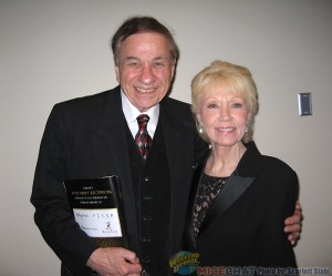 Richard Sherman (Disney Legend songwriter and Academy Award winner) with his wife, Elizabeth