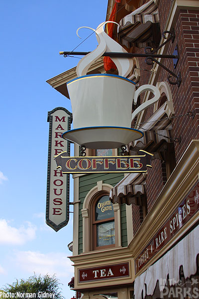 Tour and Review: Disneyland's Hidden Market House Starbucks Location