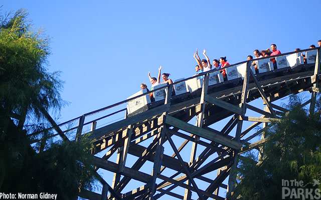 So nice to finally return to the farm [Silver Bullet, Knott's