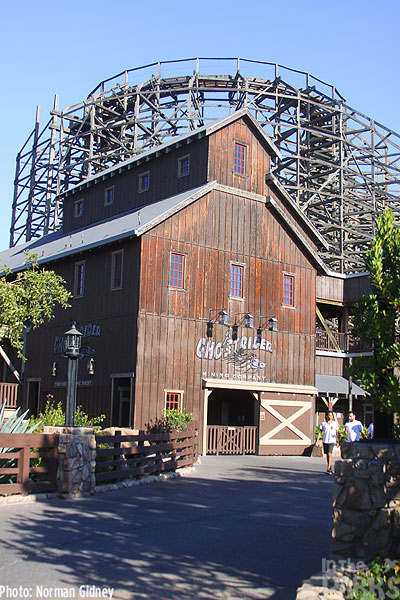 Knott's GhostRider roller coaster: longest, tallest and fastest