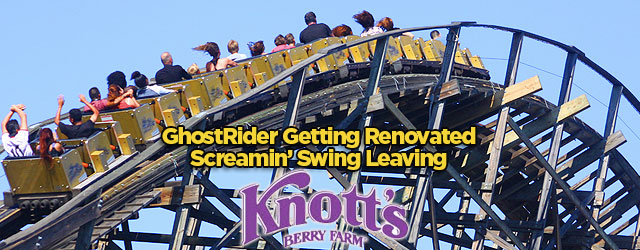 Knott's GhostRider roller coaster: longest, tallest and fastest