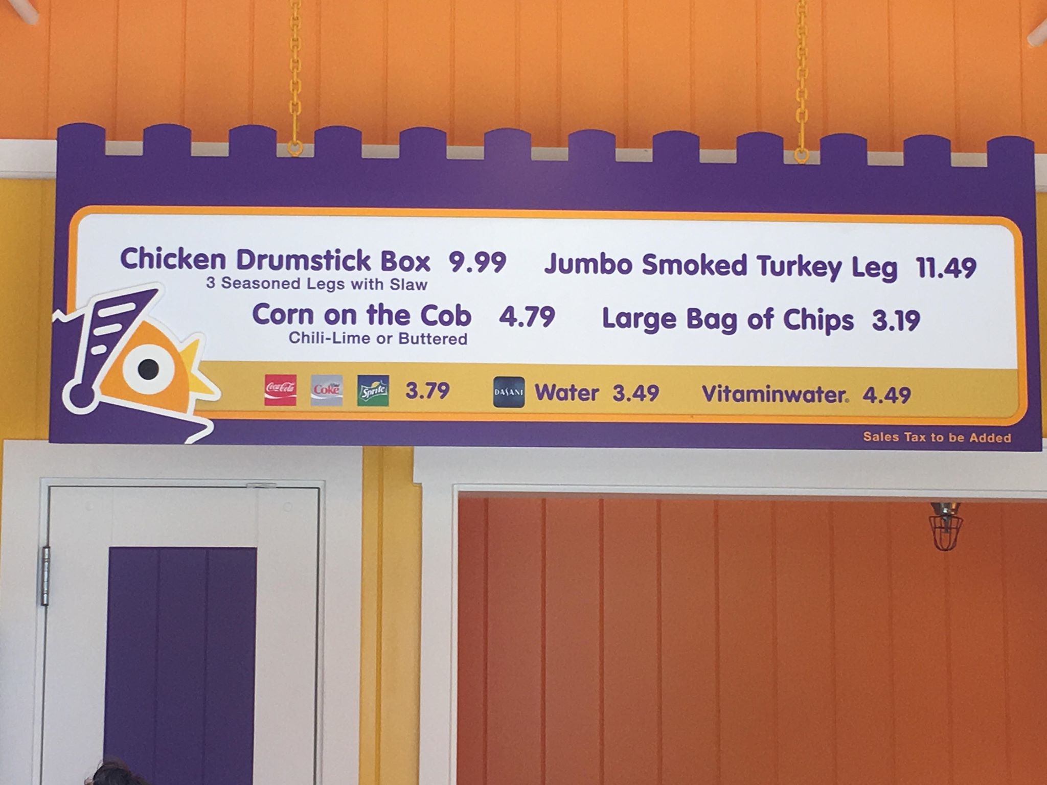 2023 Poultry Palace Menu, Disney California Adventure