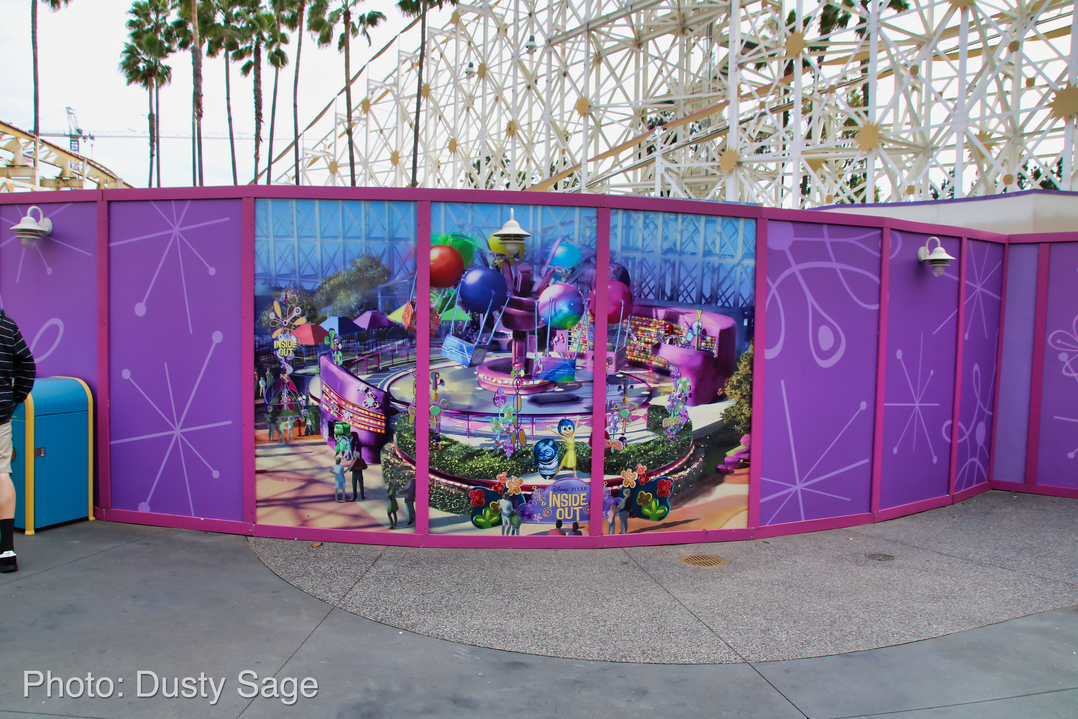 Disneyland Pixar Pier Inside Out Wall Art Micechat