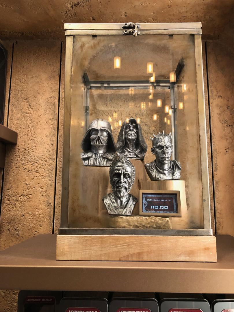 New 'Star Wars' Batuu Replica Sculptures and Sith Busts at Dok-Ondar's Den  of Antiquities in Disneyland - WDW News Today