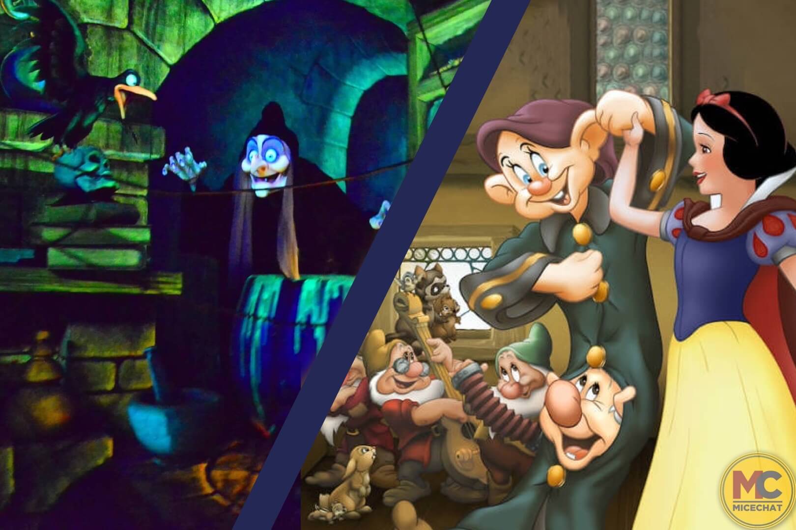 Disneyland's Snow White - The Journey From Scary to Merry