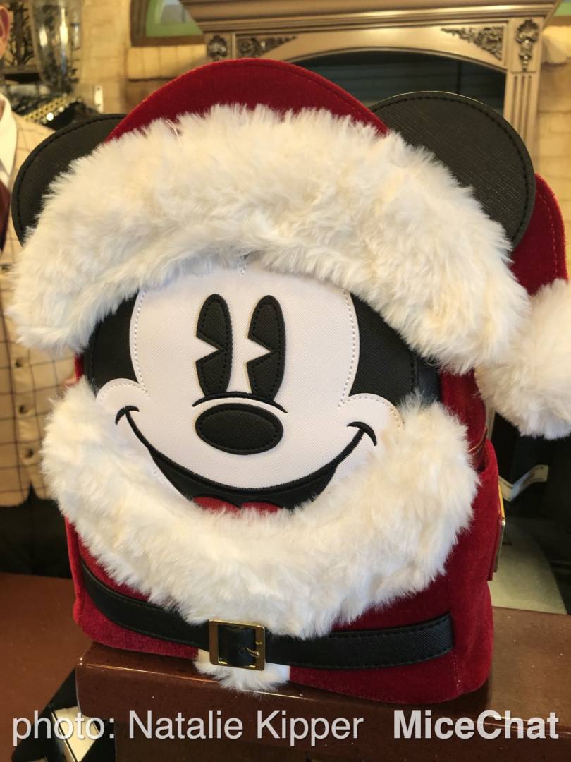 mickey santa backpack