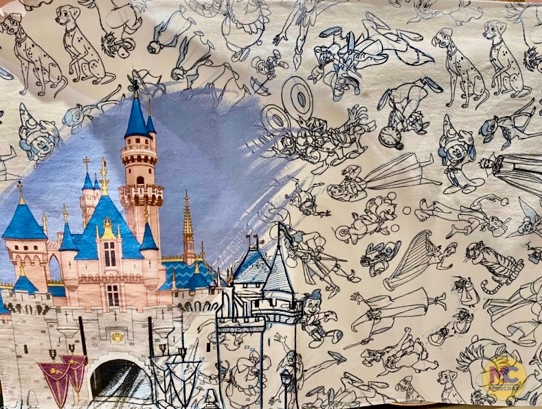 https://www.micechat.com/wp-content/uploads/2020/02/Disneyland-Disney-ink-and-paint-collection-fabric-placemat-cover-MiceChat.jpg