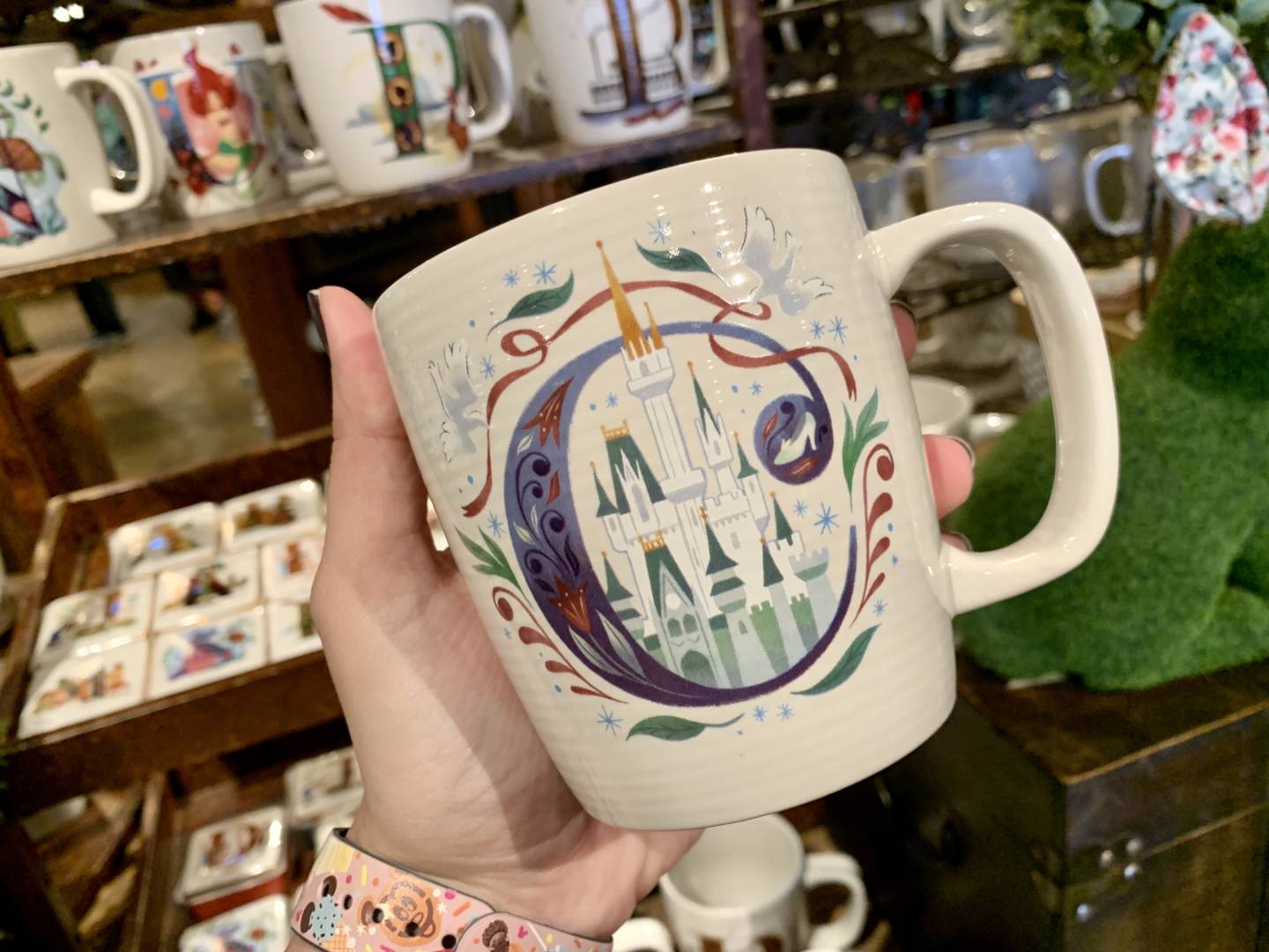 Disney Parks ABC Fantasyland F Mug