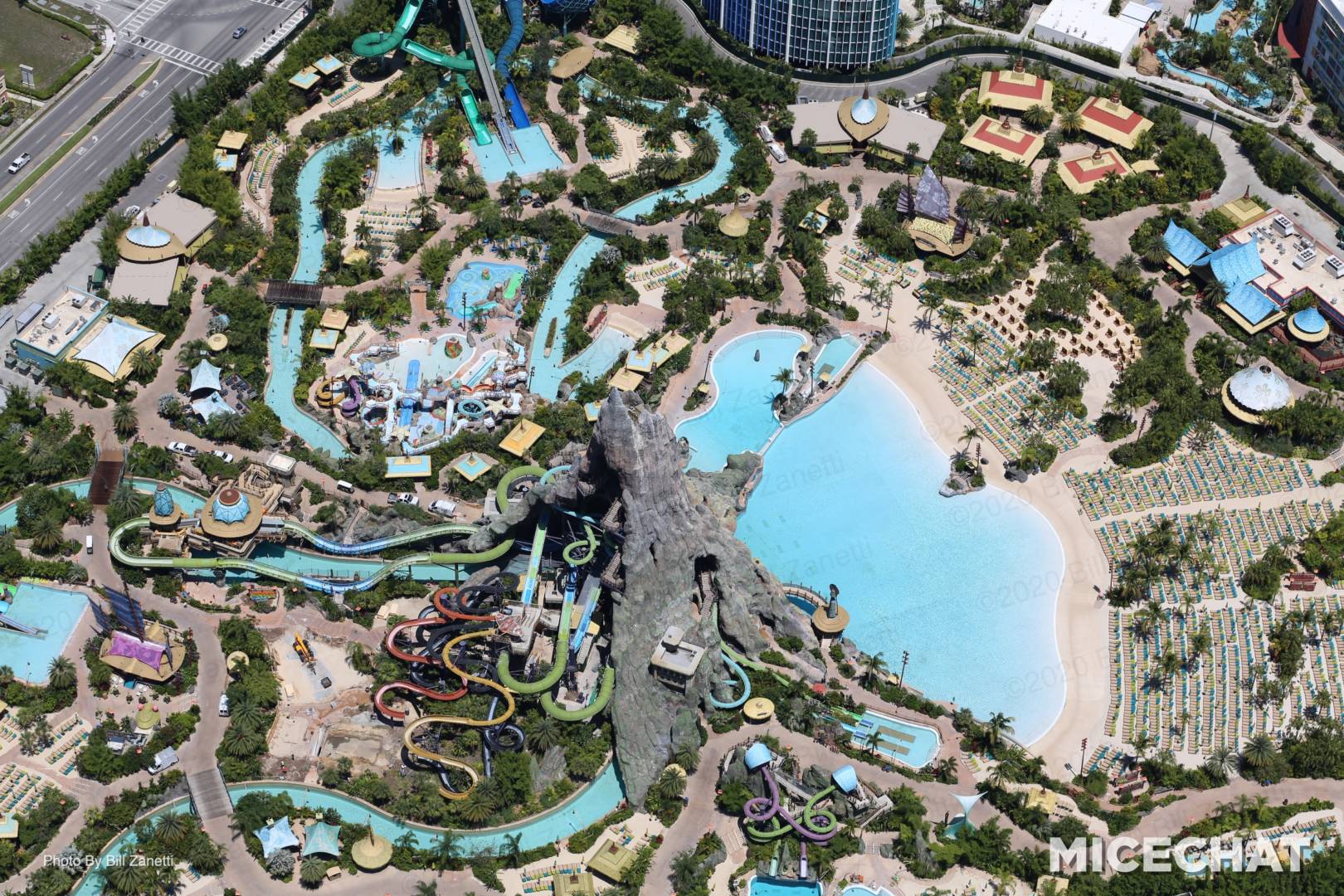 Volcano Bay At Universal Orlando Aerial View - Micechat