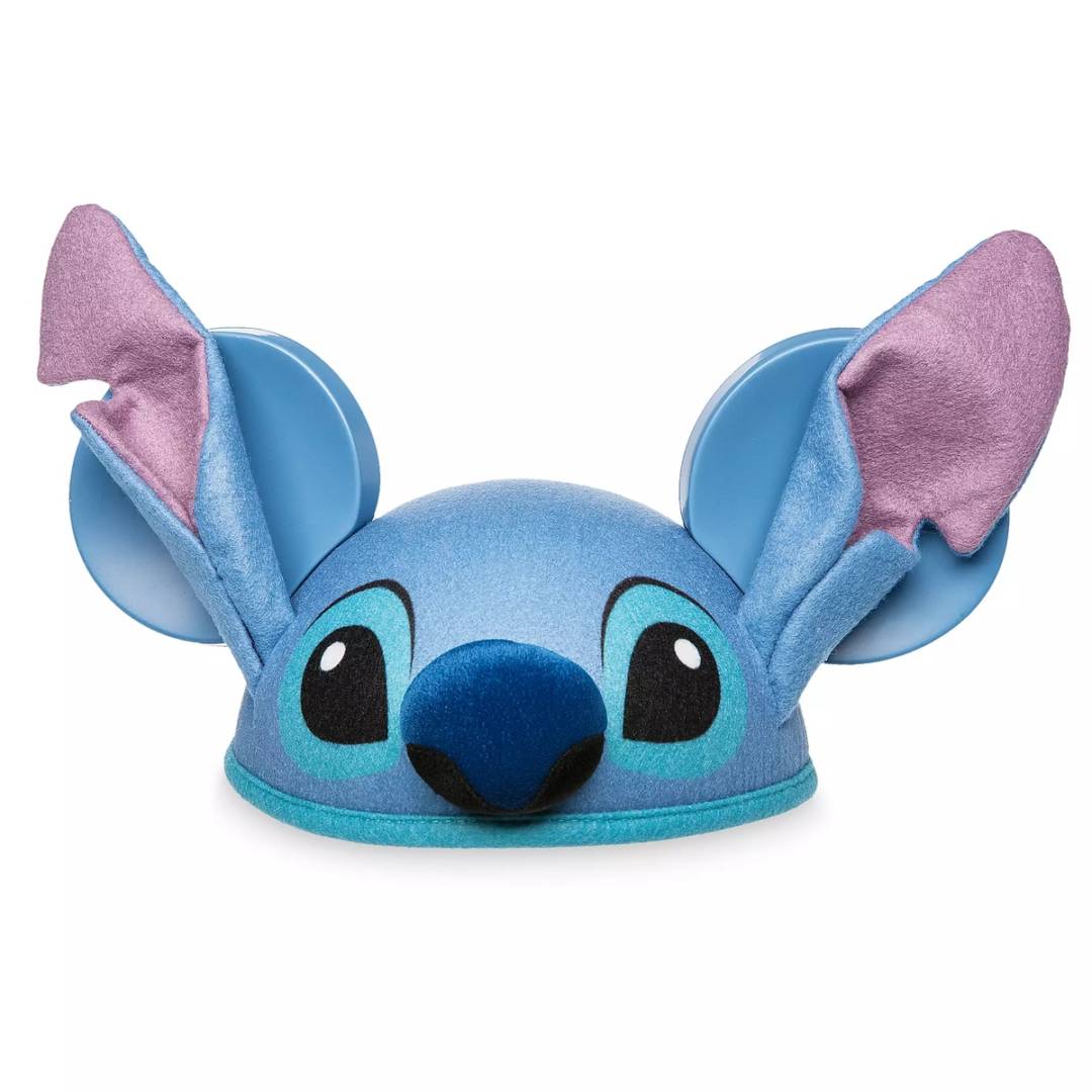 Stitch Experiment 626 Day Blue Polka Dot Bra On Head Red Cape LR Pin