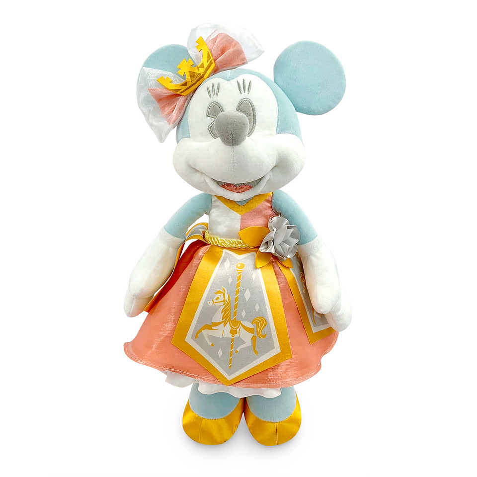 NEW Minnie Mouse The Main Attraction King Arthur Carrousel Collection Rides  Into Town