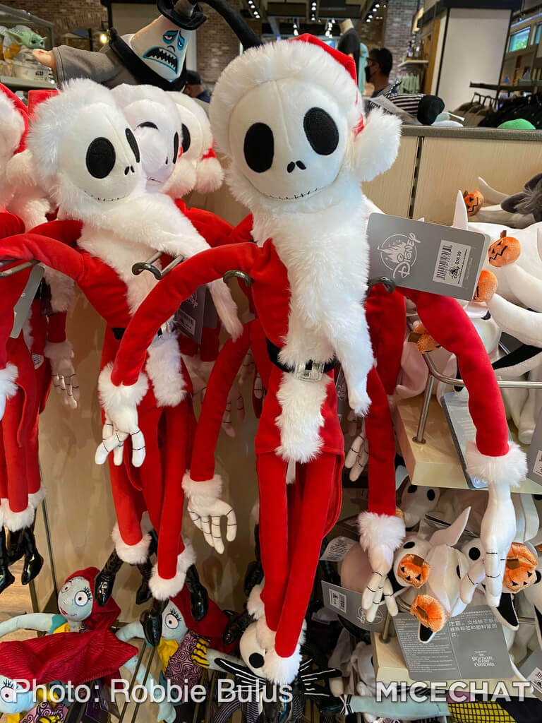 jack skellington sandy claws plush