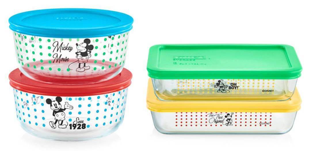 Pyrex Releases New Mickey Mouse Collection