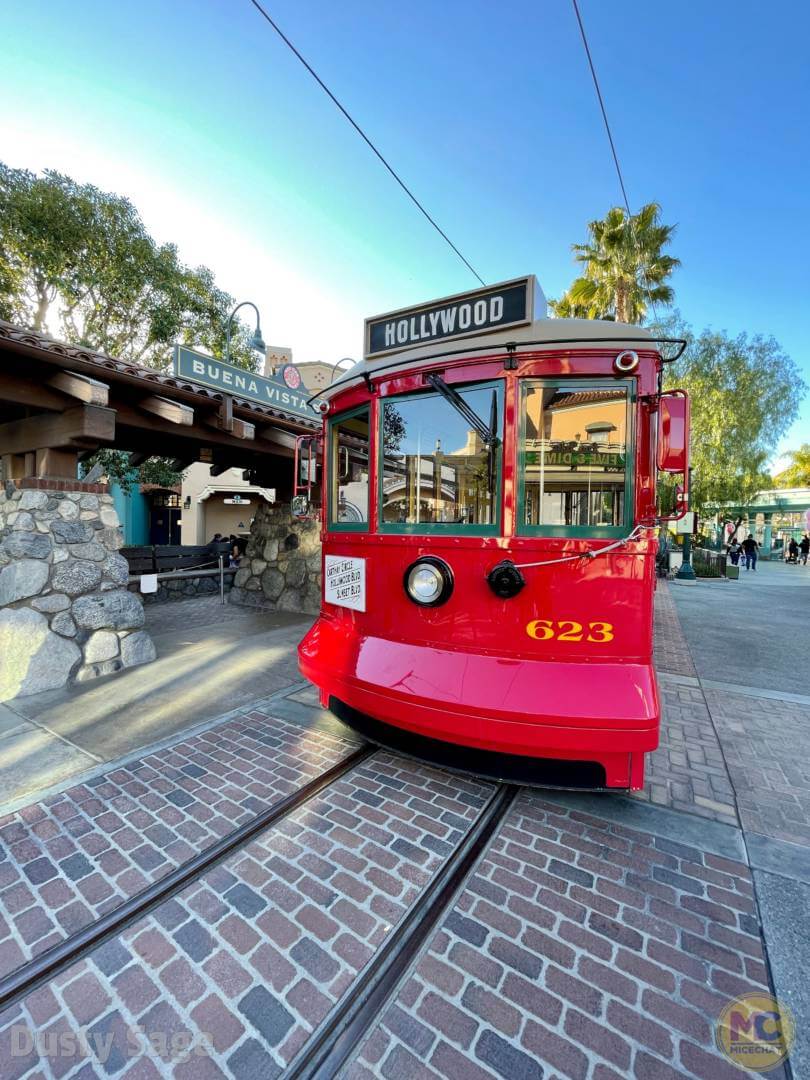 Disney California Adventure Red Car Trolley Tall - MiceChat