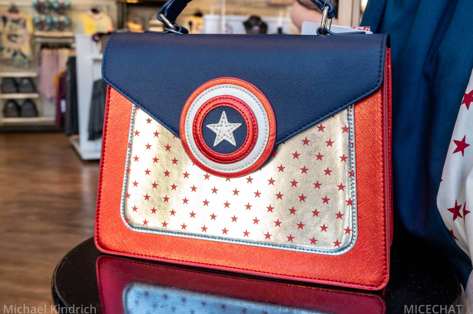 Danielle Nicole Disney Marvel purchases Captain America Handbag