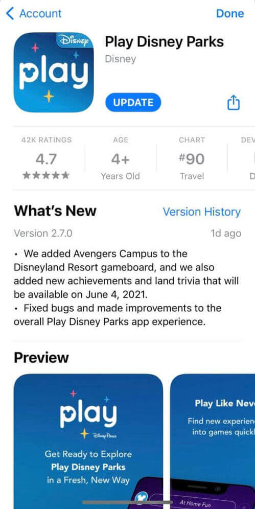 Play Disney Parks na App Store