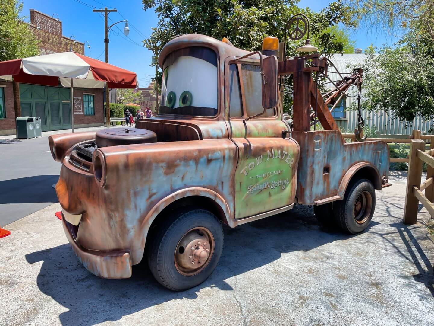 Disney California Adventure Tow Mater Truck Car Isolated Editorial  Photography - Image of disneyland, grille: 185971747