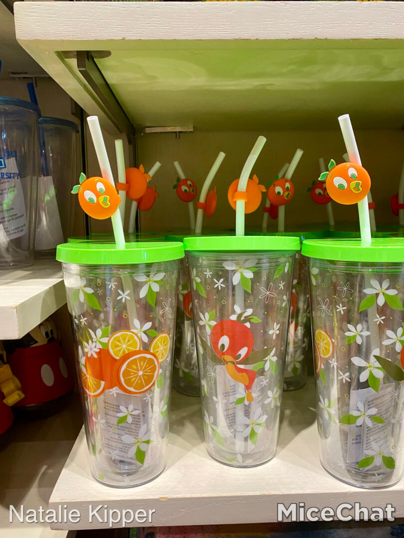 Disney Tumbler with Straw - Orange Bird