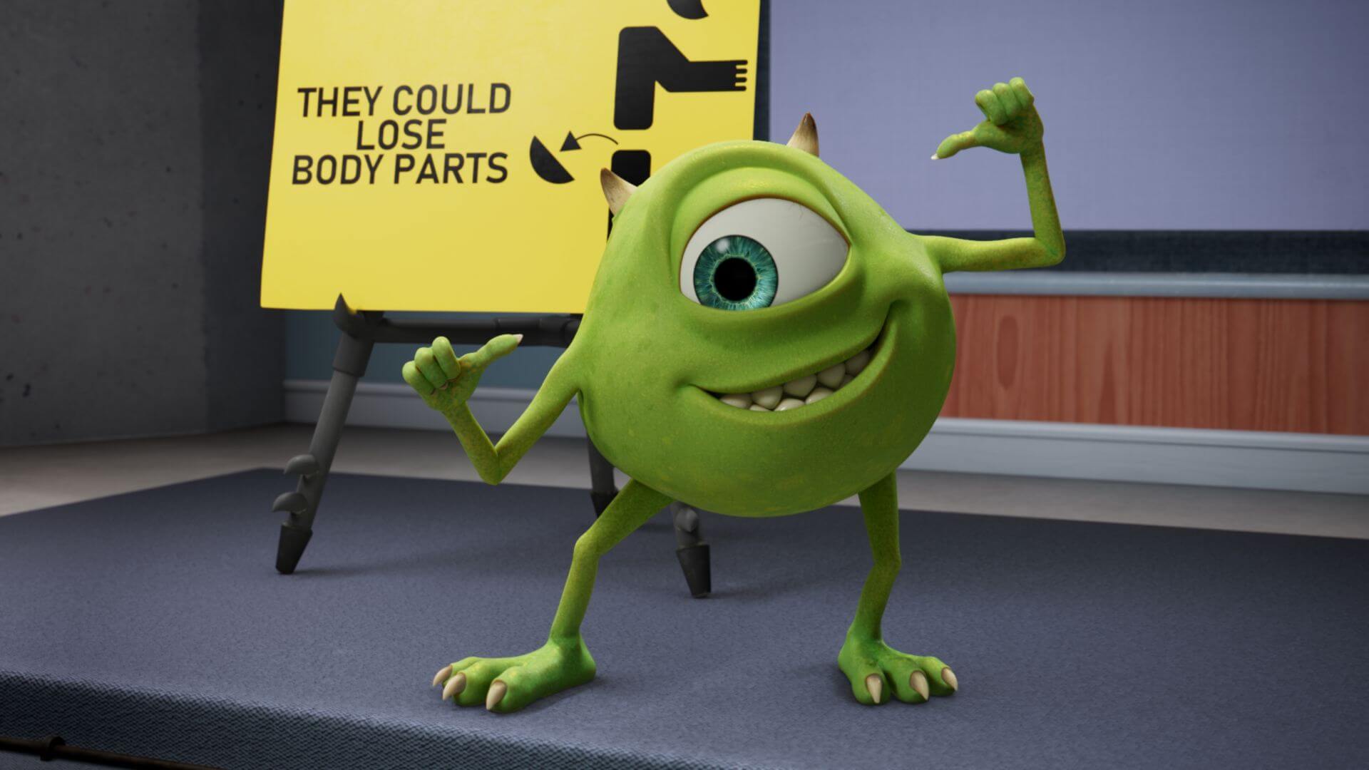 Laugh With Mike From Monsters Inc Laugh Floor - MiceChat