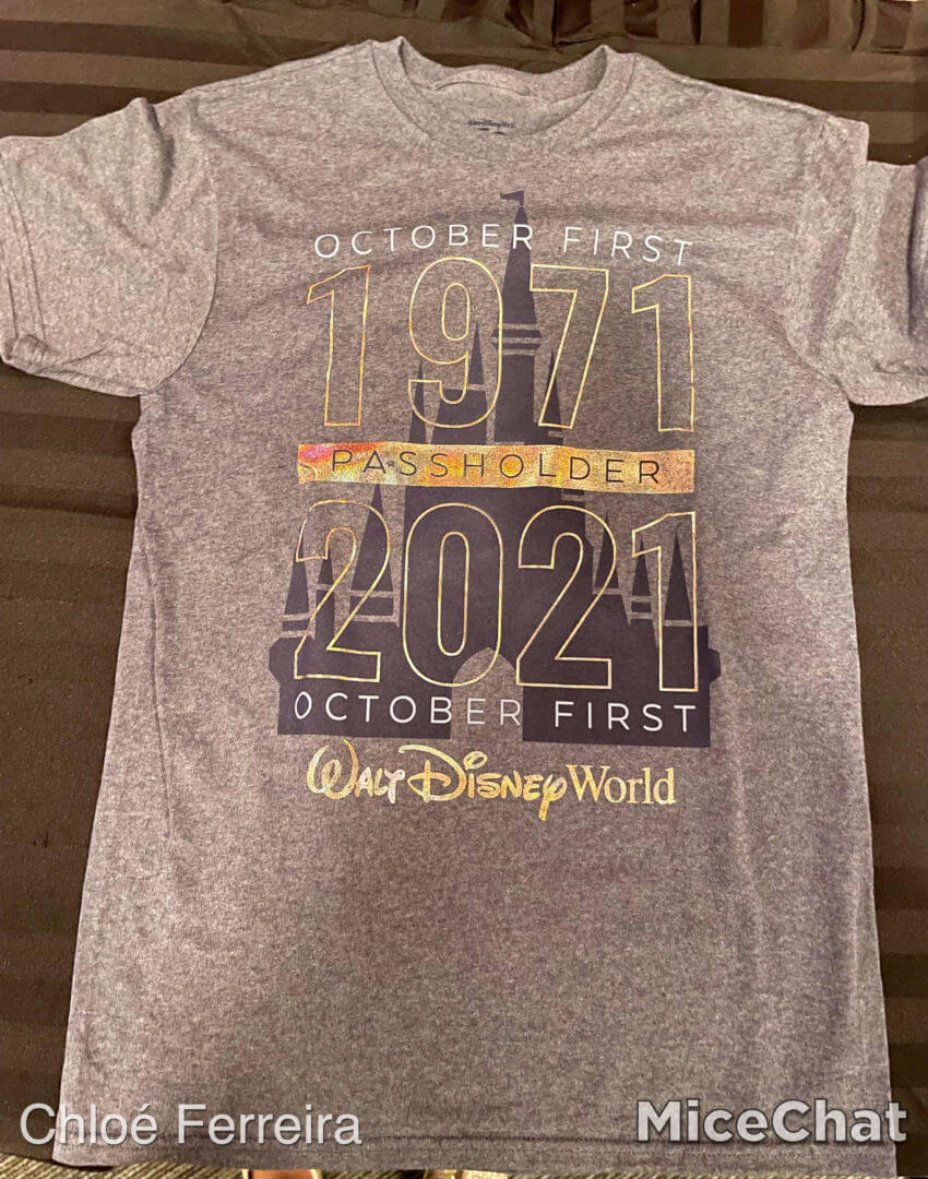 Walt Disney World's Anniversary Merchandise Collection Kicks Off