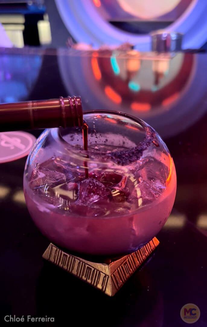 ✨Star Wars Galactic Starcruiser Halcyon Chandrila Star Liner CSL COCKTAIL  GLASS✨