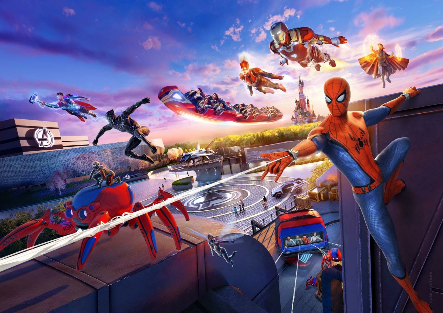 Avengers Assemble at Hong Kong Disneyland Resort for “Marvel