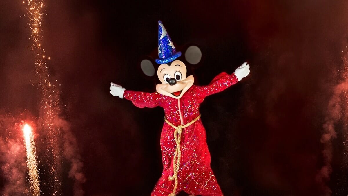 Sorcerer Mickey Layered, Mickey Mouse, Fantasmic