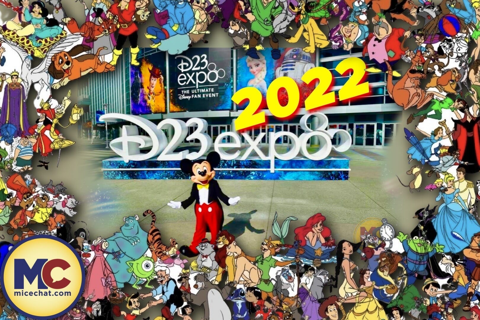 Disney D23 Expo 2022 News Banner - MiceChat