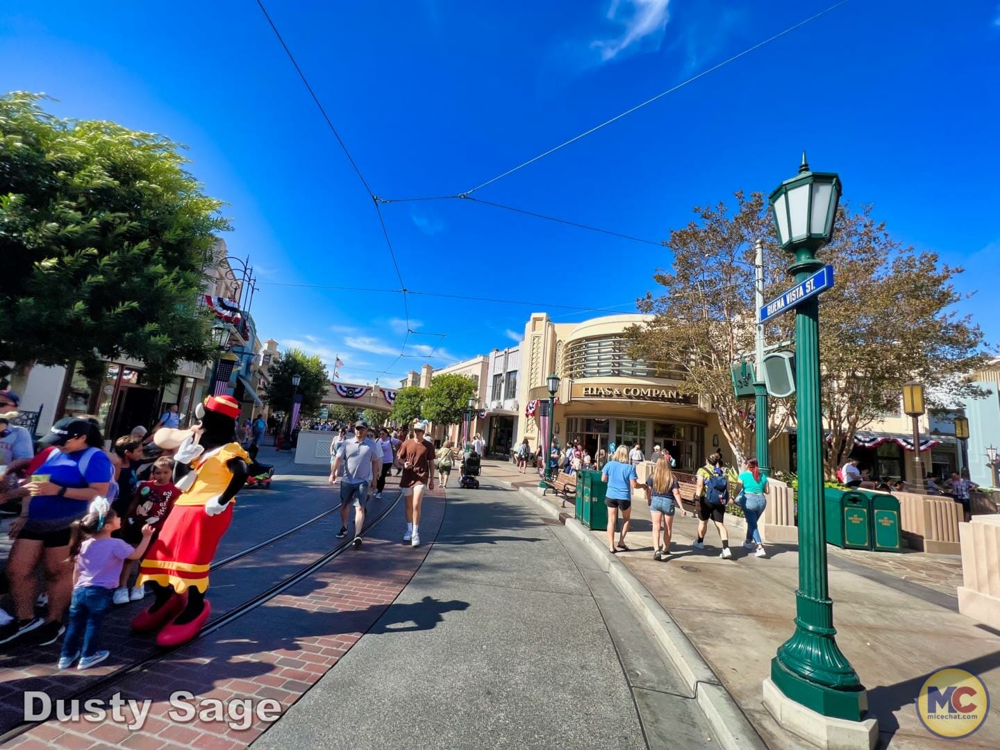 Disney California Adventure Buena Vista Street Crowds-micechat - MiceChat