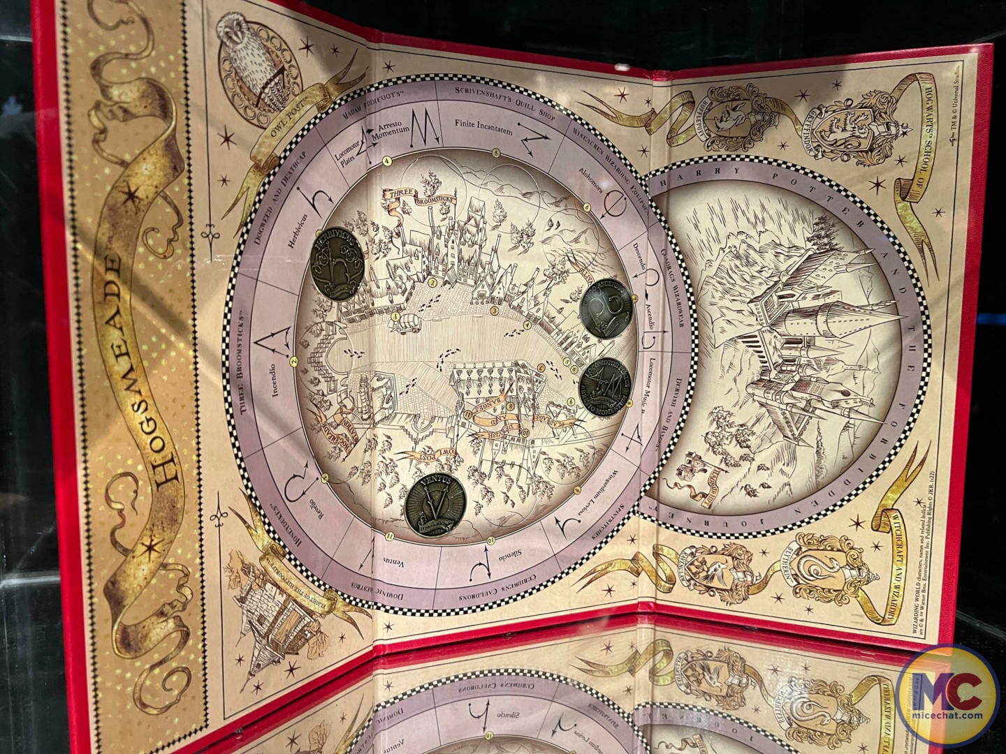 Wizarding World of Harry Potter Universal Studios Parks Marauders Map w/  Wand Appearing Footprints & Sound Effects – Hedgehogs Corner