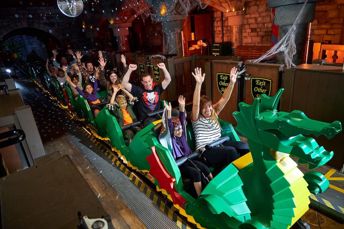 Legoland Monster Party Disco Dragon Coaster Photo courtesy of