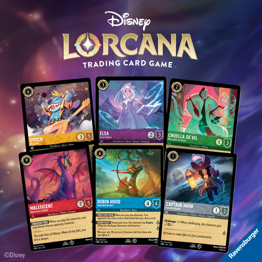 Four New Disney Lorcana Cards Revealed Themed to Animal Companions - WDW  News Today