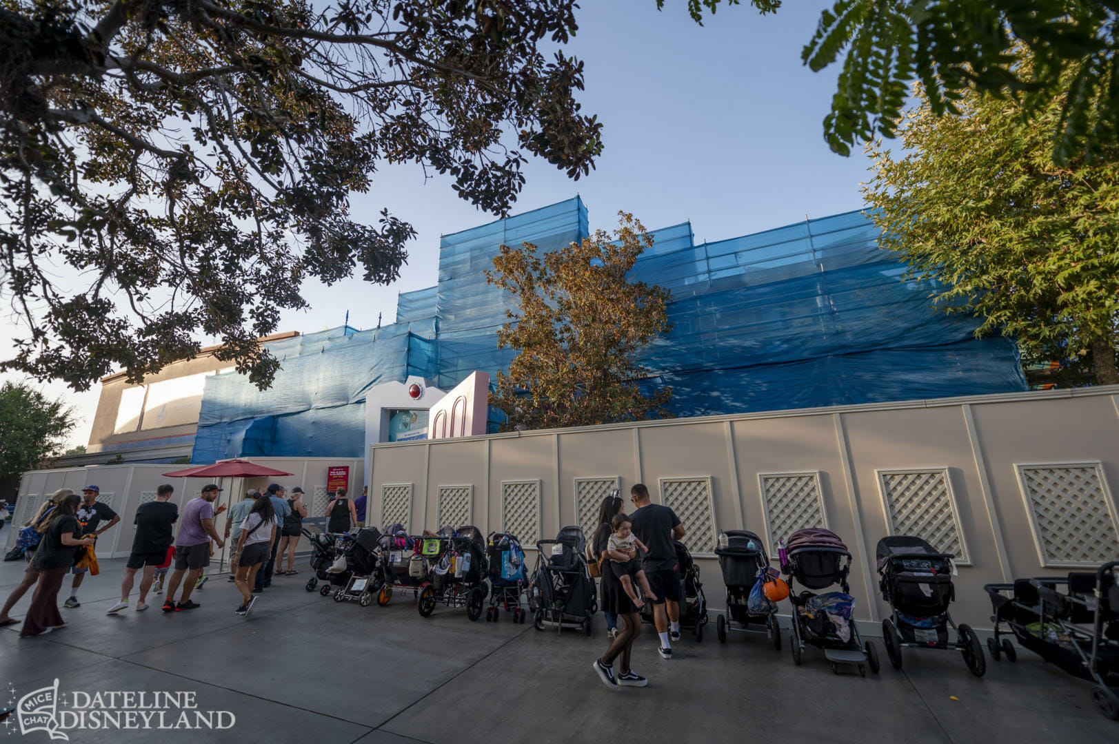 Pictures: Monsters Inc Closed for Renovation @ Disney California