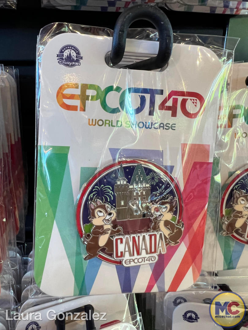 Epcot 40 Year Anniversary Book and Pin