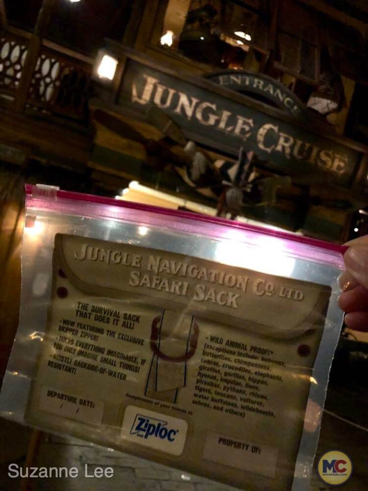 Complimentary 'Safari Sack' Ziploc Bags Now Available at Jungle Cruise in  Magic Kingdom - WDW News Today