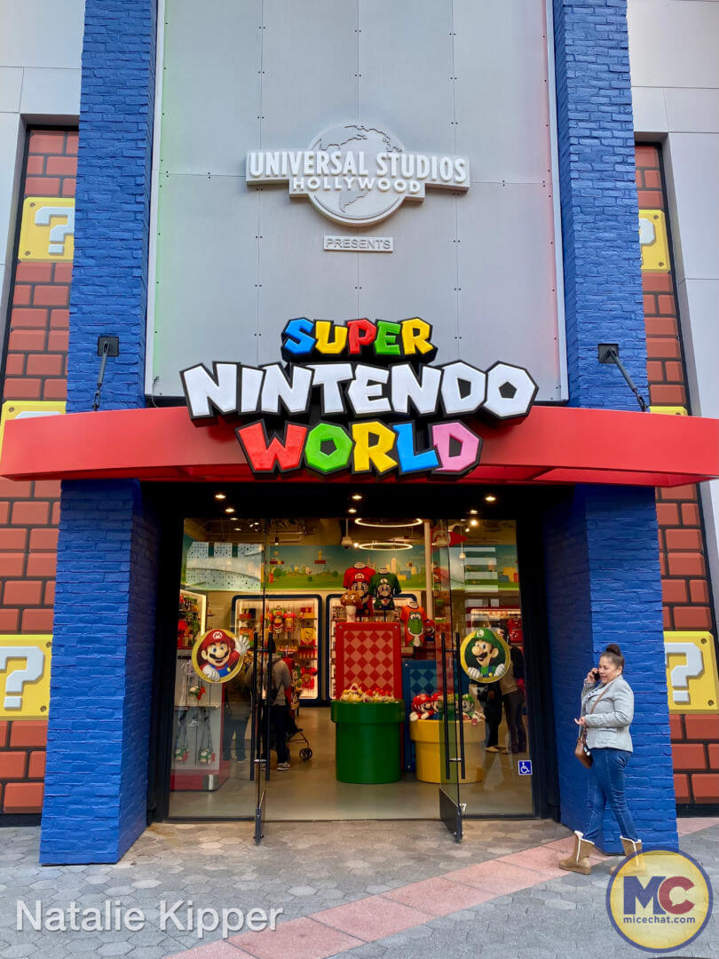 Super Nintendo Store at Universal Studios Hollywood! - Dorky Parks Dad
