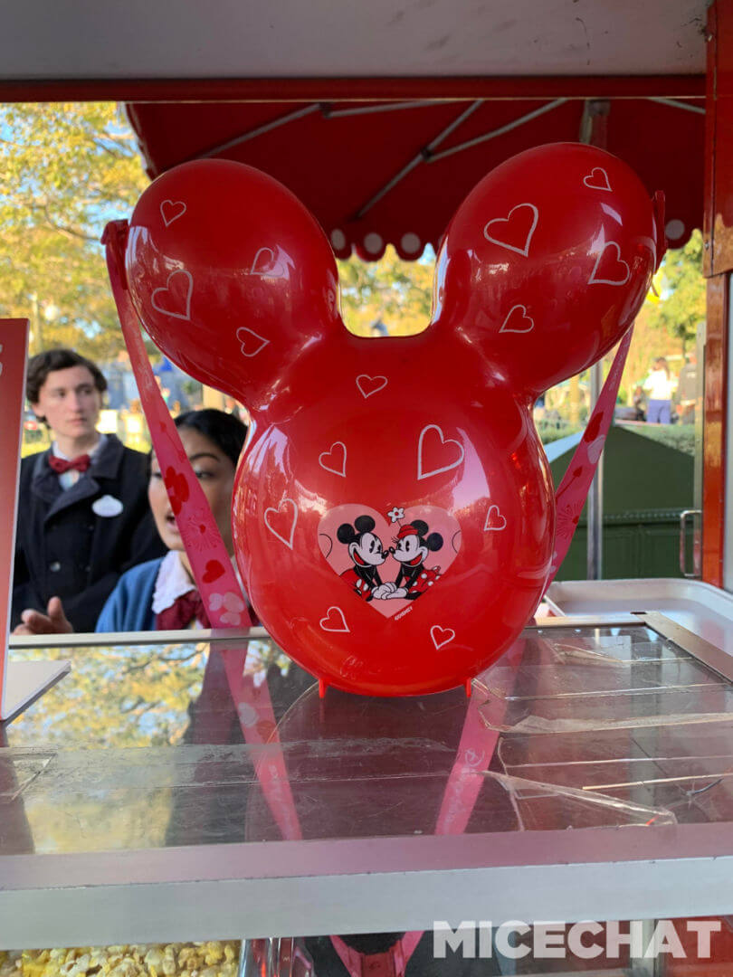 Disneyland Sweethearts Nite Valentine's Mickey Balloon Popcorn Bucket ~ In  Hand