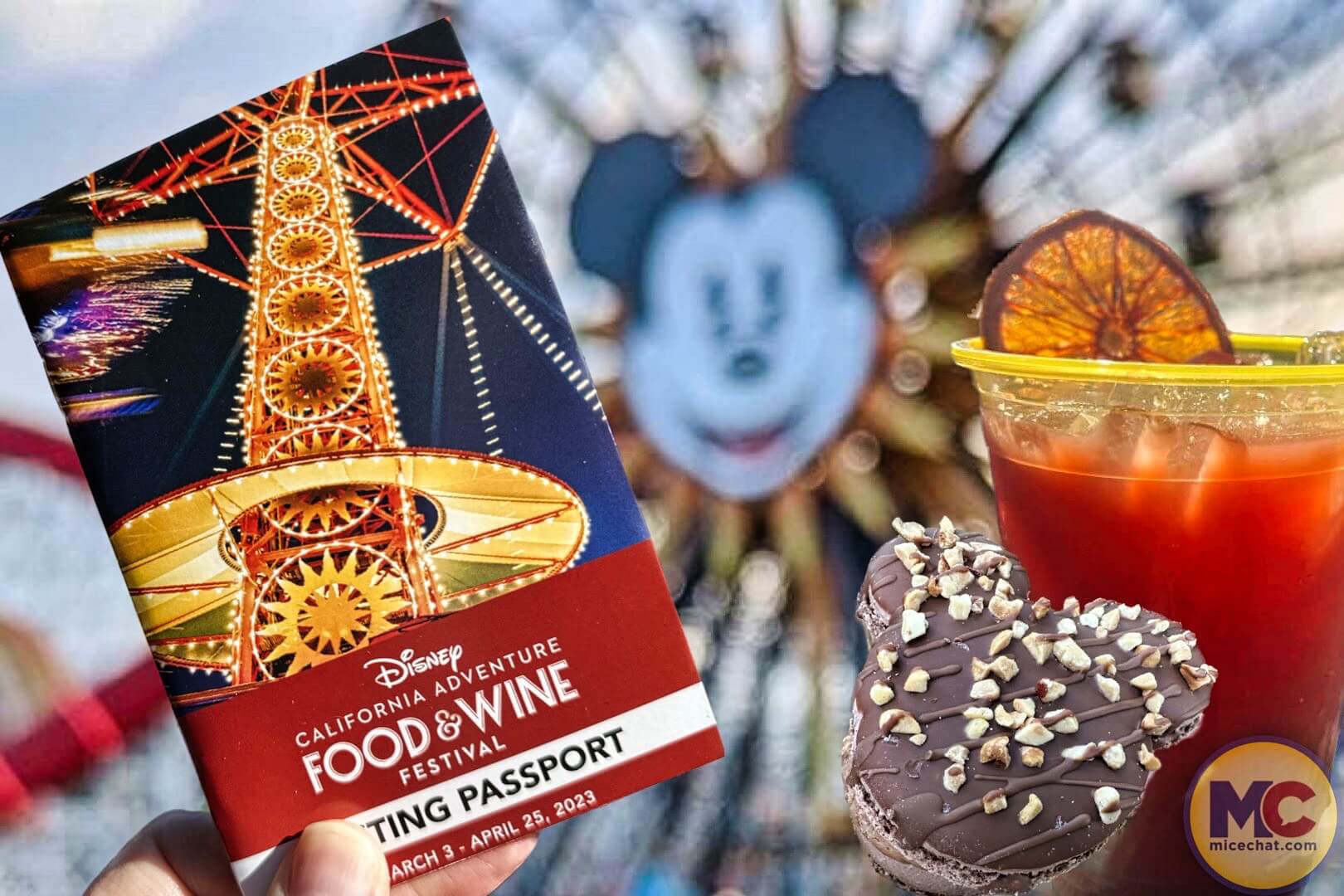 Disney Food and Wine Map 2023 - MiceChat