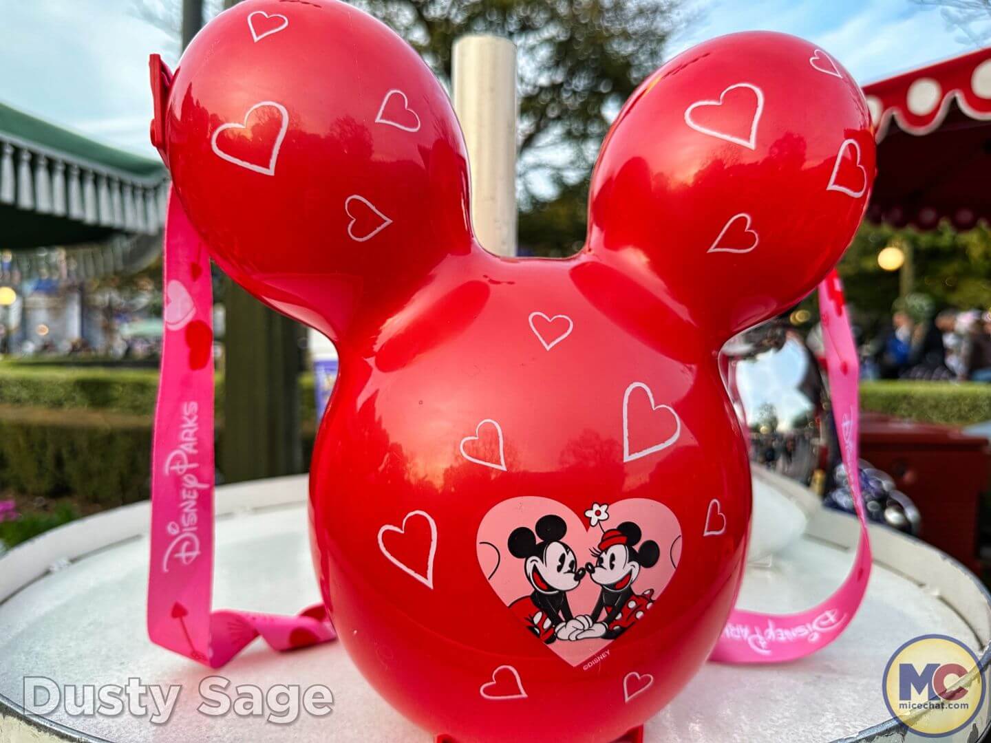 Disneyland Sweethearts Nite Valentine's Mickey Balloon Popcorn Bucket ~ In  Hand