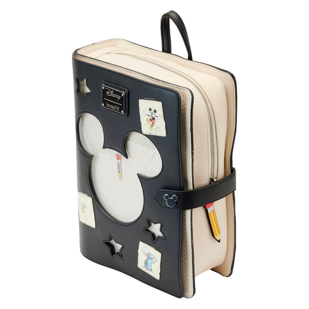 Buy Disney100 Sketchbook Pin Trader Backpack at Loungefly.