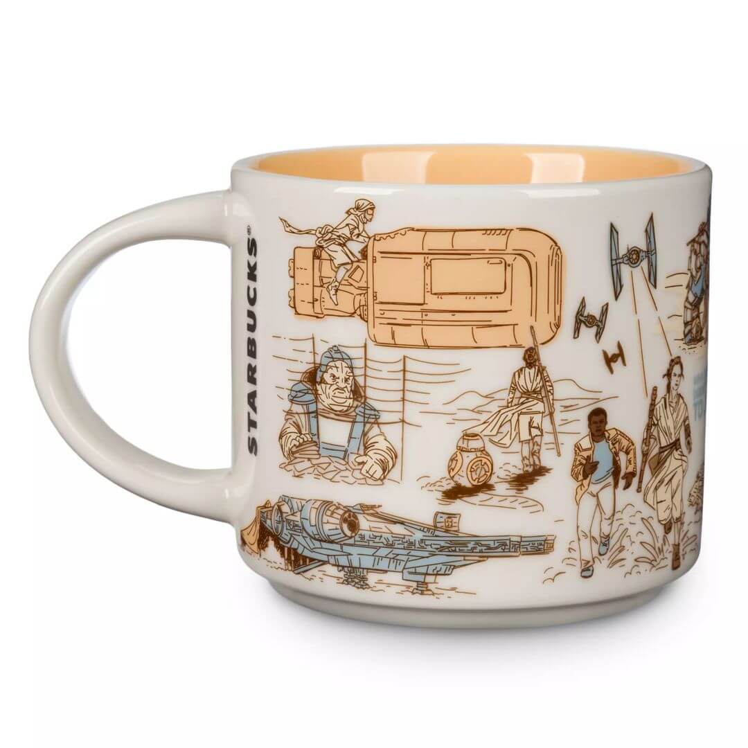 Trio of Starbucks Been There Mugs Land at shopDisney for Star Wars Day