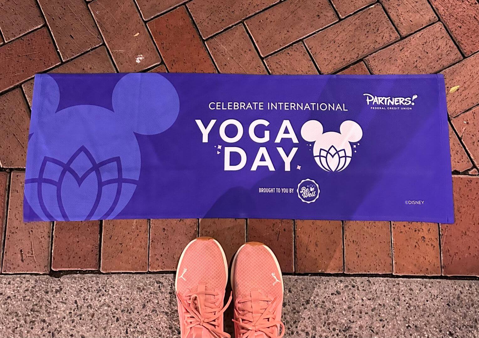 Celebrate International Yoga Day with Mickey & Minnie