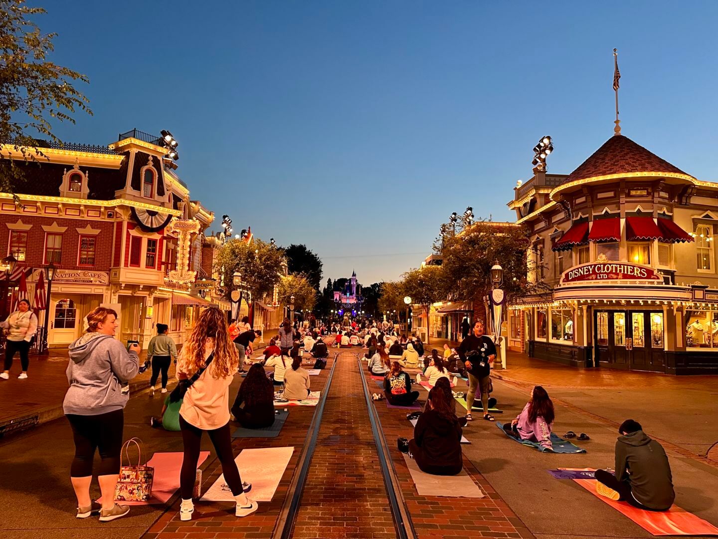 Unwind with New Sunrise Yoga and Spa Treatments at Disneyland