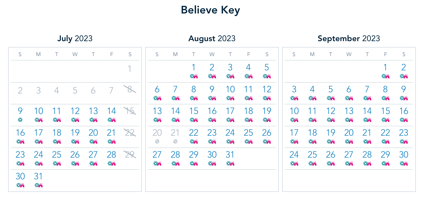 disneyland magic key believe july august september 2023 - MiceChat