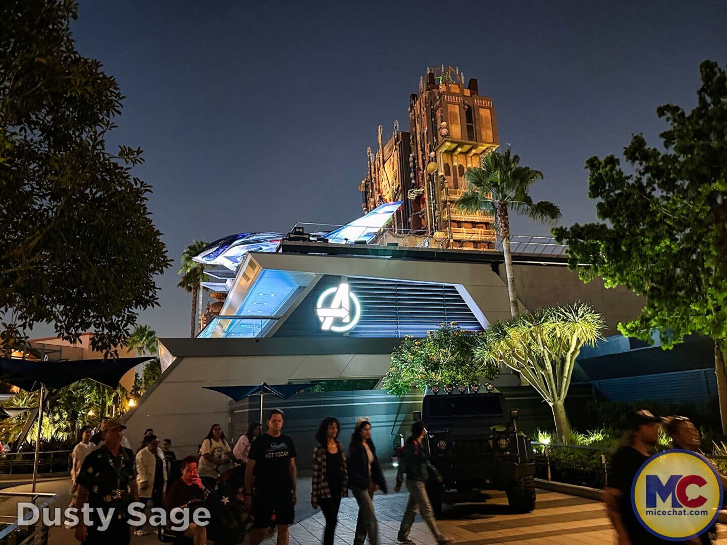 Moon Knight HQ Disneyland Avengers Campus MiceChat - MiceChat