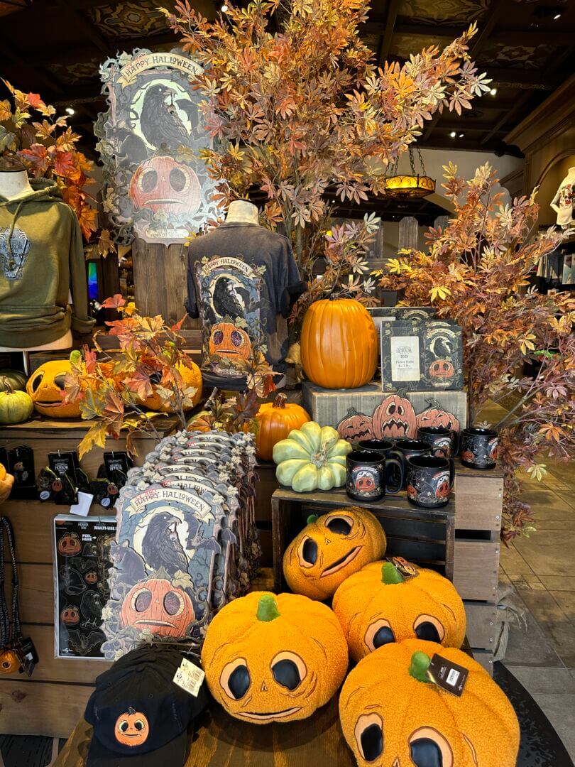 Halloween Horror Nights merchandise pumpkin display 1 MiceChat